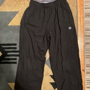 Black champion sweats